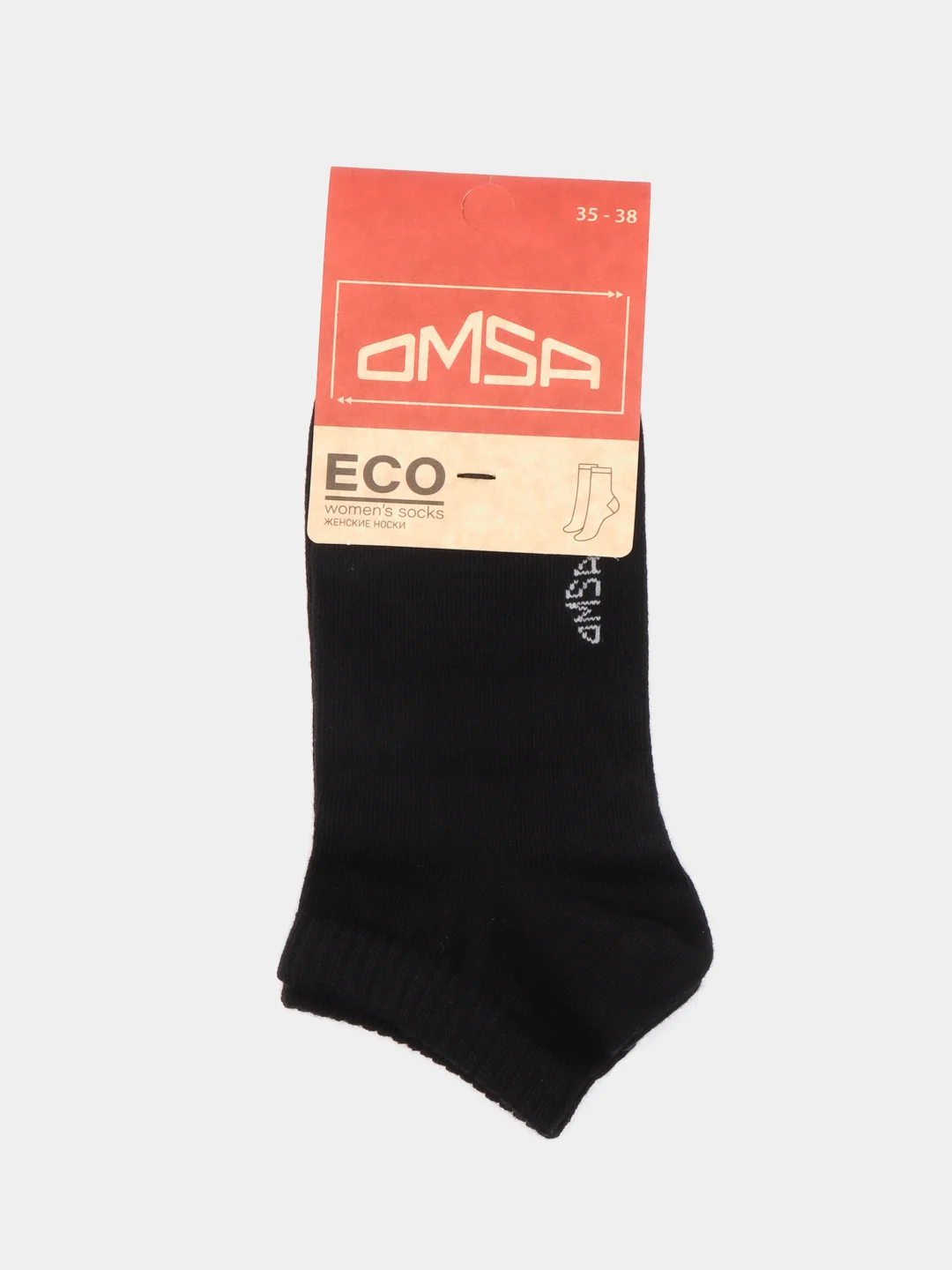 Черный носки женские Omsa ECO 252