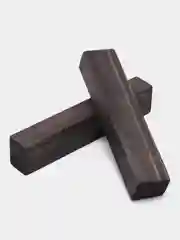 Ручка для мебели из сосны, под винты, черная
