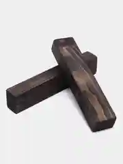 Мебельные ручки, из сосны, под саморез, черные