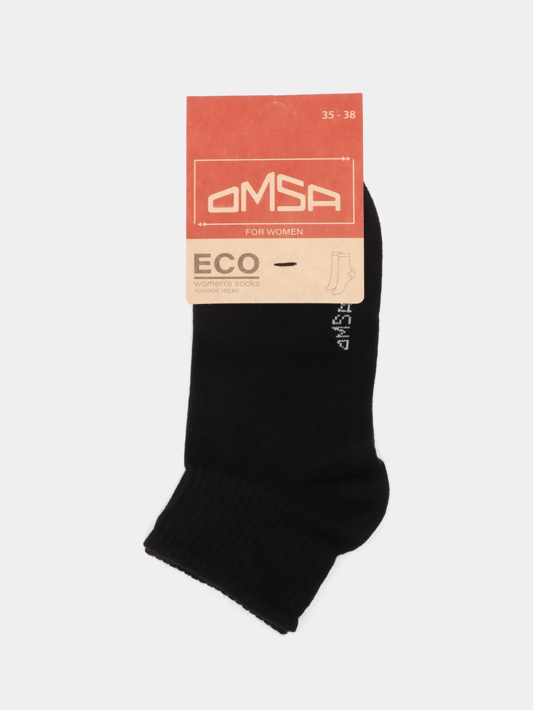 Черный носки женские Omsa ECO 253