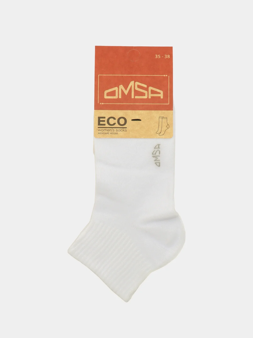 Белый носки женские Omsa ECO 253