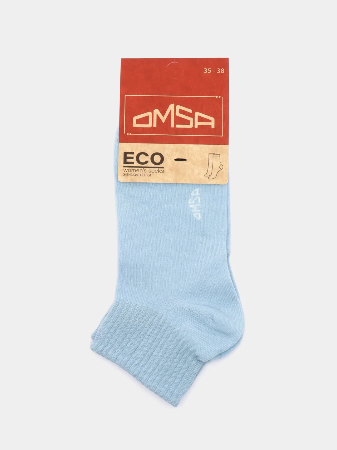 Голубой носки женские Omsa ECO 253