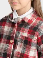Костюм для девочки в клетку