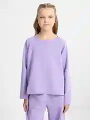 Конфетный костюм для девочки, свитшот и брюки палаццо