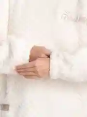 Женский парный комплект утепленных пижам в стиле Family Look