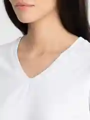 Белый футболка женская