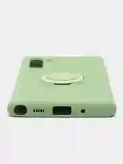 Зеленый чехол накладка с кольцом RING Samsung A21/S20+/M21/A31/A21S/S11+/A41/S20/S11/NOTE10/A91