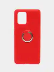 Красный чехол накладка с кольцом RING Samsung A21/S20+/M21/A31/A21S/S11+/A41/S20/S11/NOTE10/A91