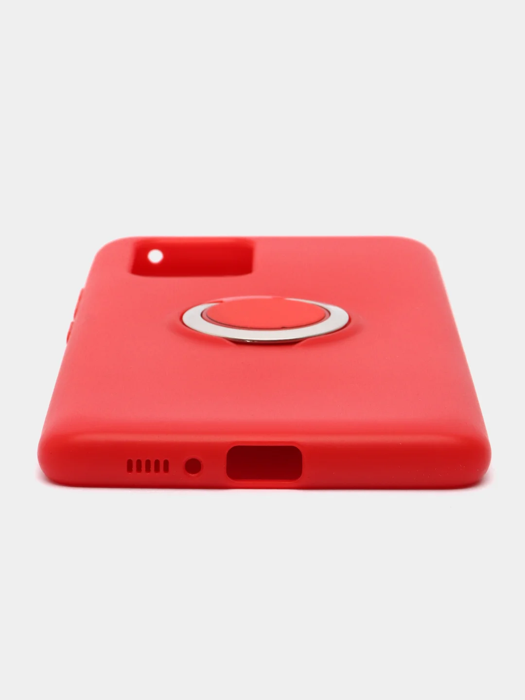 Красный чехол накладка с кольцом RING Samsung A21/S20+/M21/A31/A21S/S11+/A41/S20/S11/NOTE10/A91