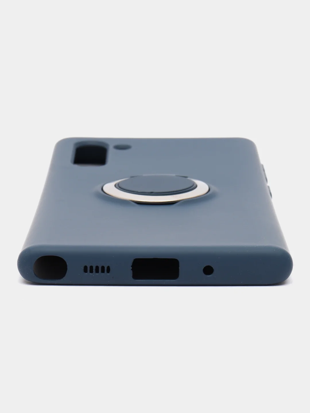 Темно-синий чехол накладка с кольцом RING Samsung A21/S20+/M21/A31/A21S/S11+/A41/S20/S11/NOTE10/A91