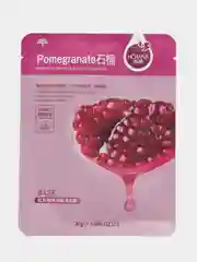Алый маска тканевая для лица