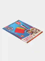 Бумага цветная односторонняя А4, 8 л, 8 цв, PAW PATROL