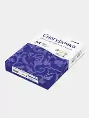 Бумага офисная для принтера печати "Снегурочка" А4, 80 г/м2, 50, 100, 500 листов рисования