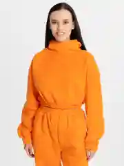 Оранжевый костюм спортивный, женский