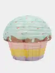Конфетный бумажный фигурный фонарик в форме Кекса 30см