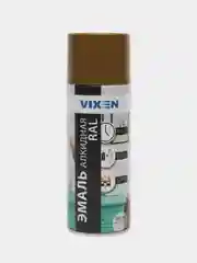 Эмаль аэрозоль, универсальная, алкидная, VIXEN, RAL 7008, хаки, 520 мл
