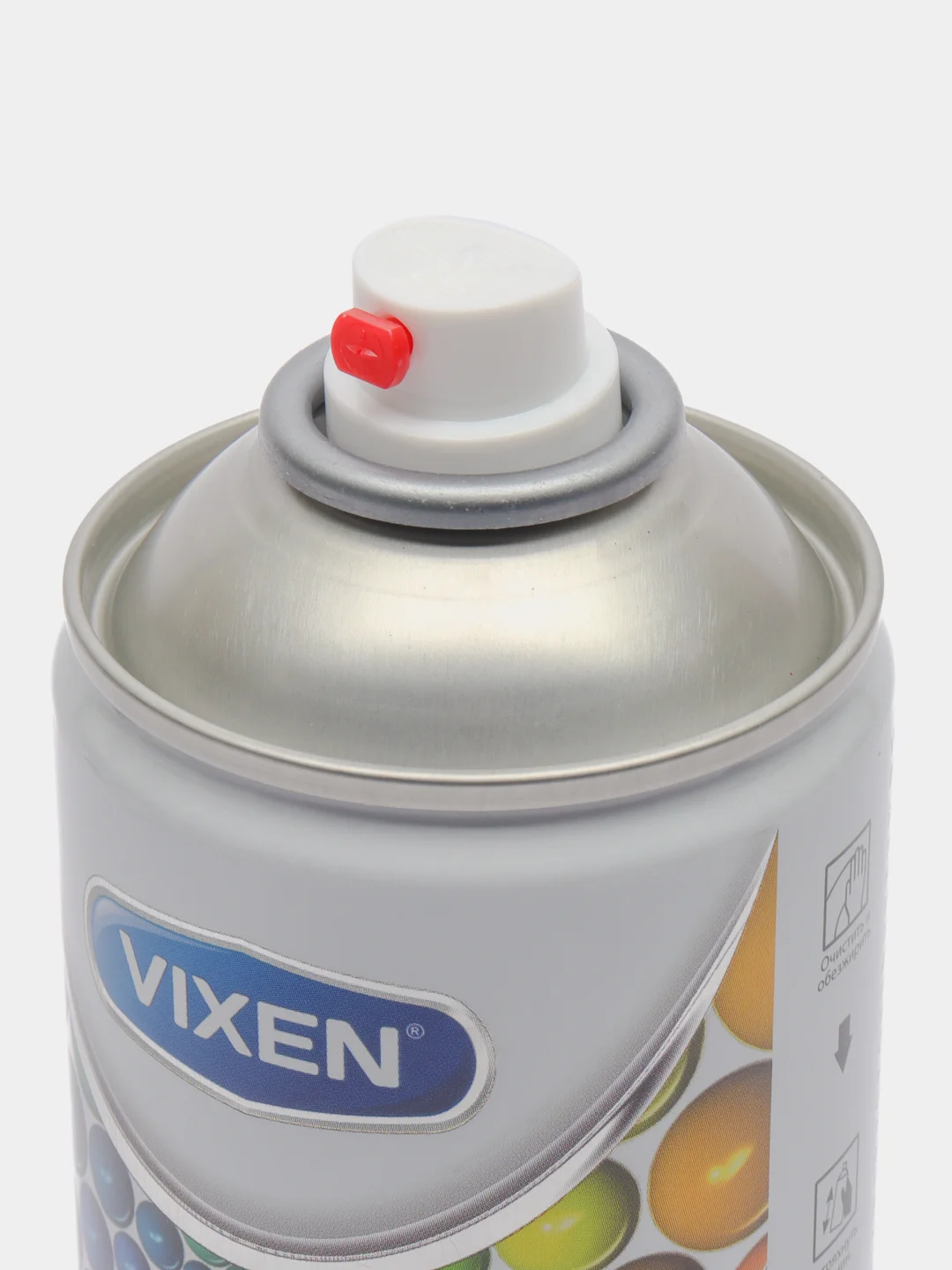 Коричневый эмаль аэрозоль, универсальная, алкидная, VIXEN, RAL 8012, коричневая, 520 мл