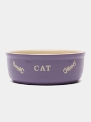 Миска керамическая CAT фиолетовая 0,25л