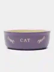 Фиолетовый миска керамическая CAT фиолетовая 0,25л