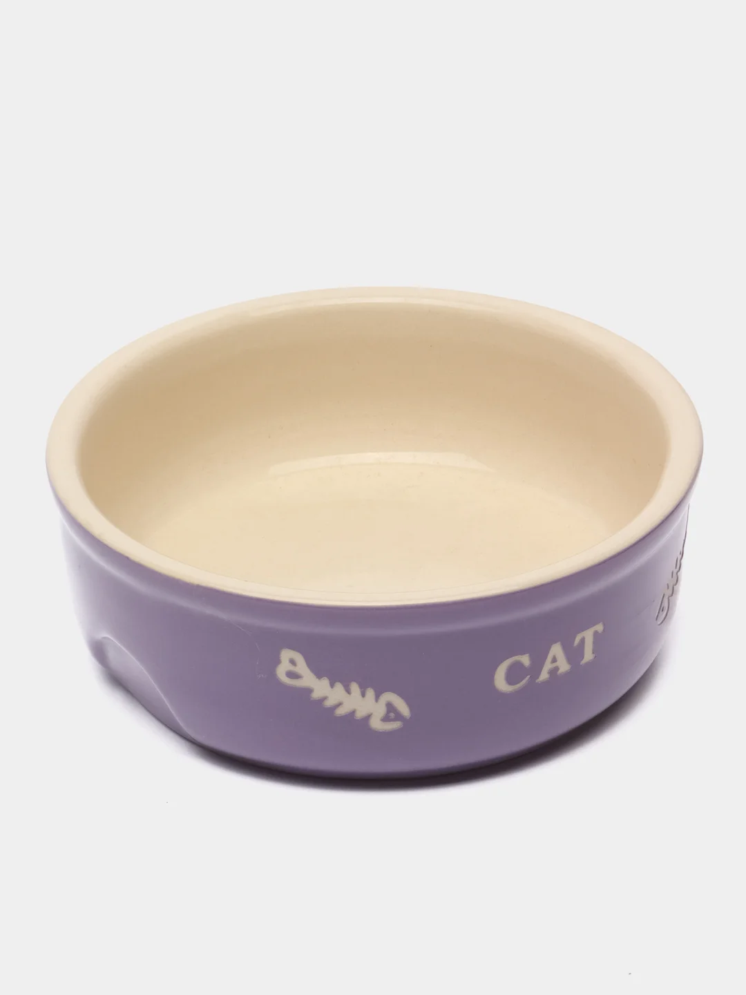 Фиолетовый миска керамическая CAT фиолетовая 0,25л