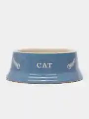 Голубой миска керамическая голубая CAT 0,14л