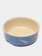 Голубой миска керамическая CAT голубая 0,25л