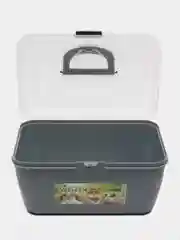 Серый переноска для грызунов GEORPLAST TWISTER