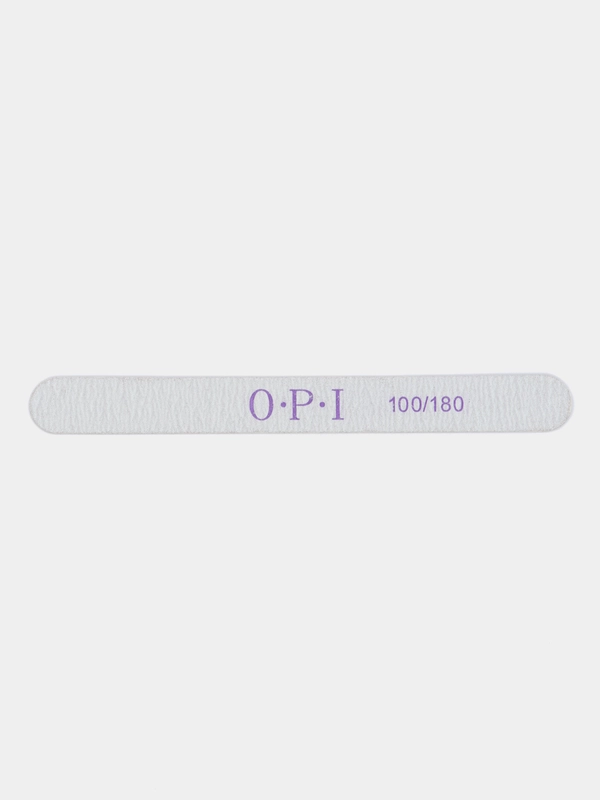 Пилка для ногтей OPI 10, 20, 50 штук на деревянной основе, 100/180, 180/240