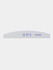 Пилка для ногтей OPI полумесяц 10, 25 штук 100/180, 180/240