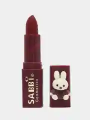 Бордовый помада для губ матовая Sabbi, 6 оттенков