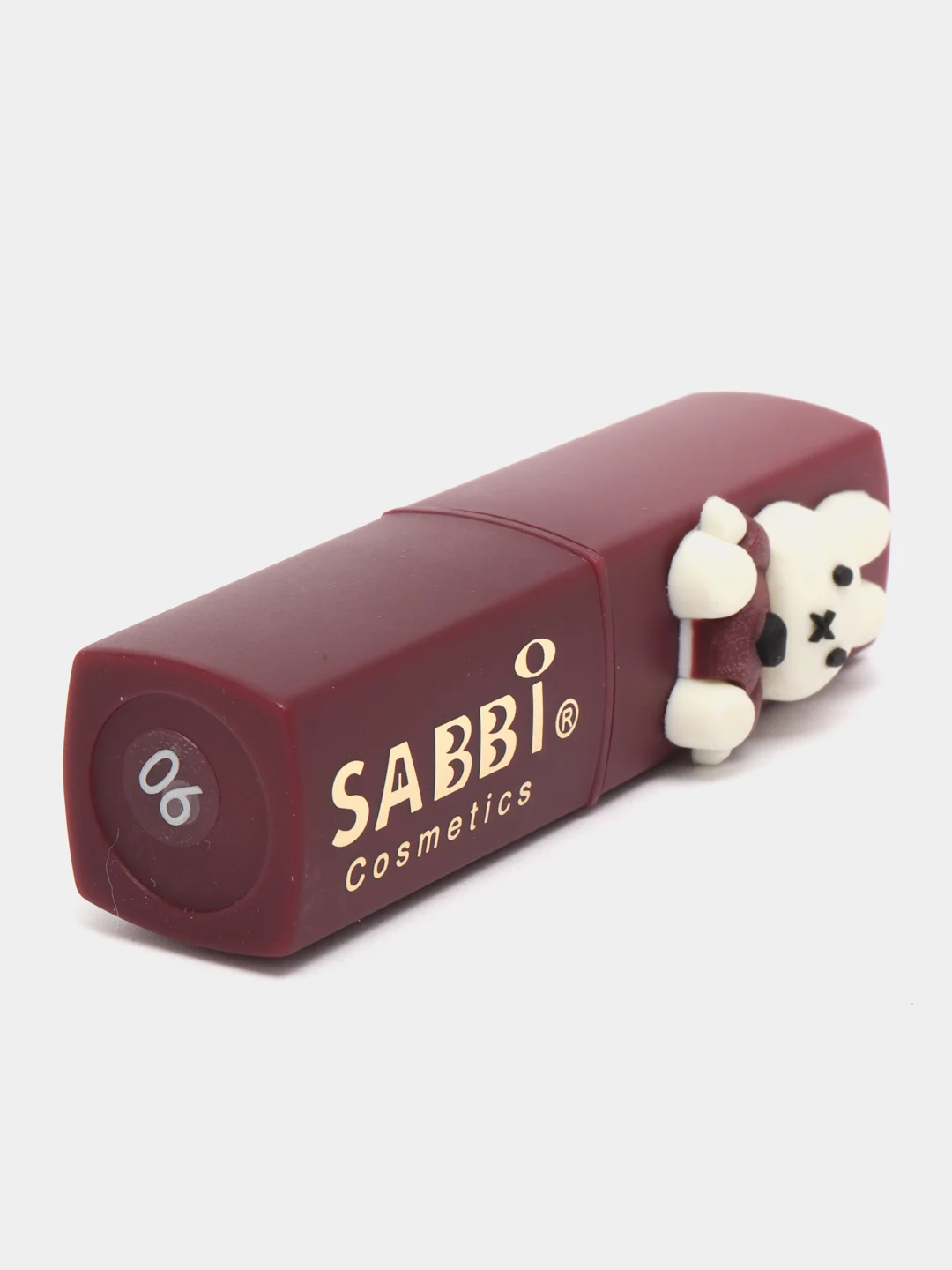 Бордовый помада для губ матовая Sabbi, 6 оттенков