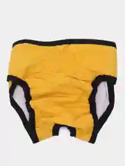 Желтый трусы гигиенические для собак многоразовые