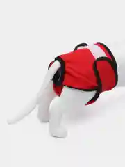 Красный трусы гигиенические для собак многоразовые