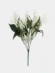 Молочный ландыш, искусственные цветы