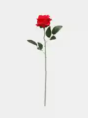 Красный роза искусственная бархатная, цветы искусственные, розы, пионы, ритуальные, цветок