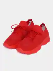Красный кроссовки женские, летние