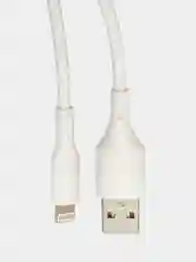 Белый кабель зарядный 1м, Micro-USB / Type-C / Lightning