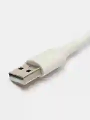 Белый кабель зарядный 1м, Micro-USB / Type-C / Lightning