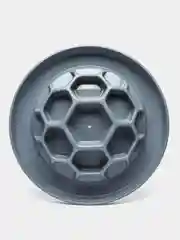 Серый меланж миска для собак интерактивная GEORPLAST  HONEY-SLOW FOOD