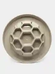 Бежевый меланж миска для собак интерактивная GEORPLAST  HONEY-SLOW FOOD