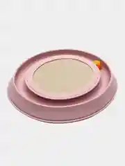 Розовый когтеточка-игрушка интерактивная для кошек HAPPYCAT с шариком