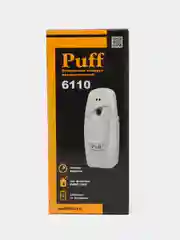 Белый 1402.107 Освежитель воздуха автоматический puff-6110, белый, флакон EUR0 300 мл или 250 мл
