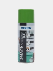 Эмаль аэрозоль, универсальная, алкидная, VIXEN, RAL 6018, светло-зеленая, 520 мл