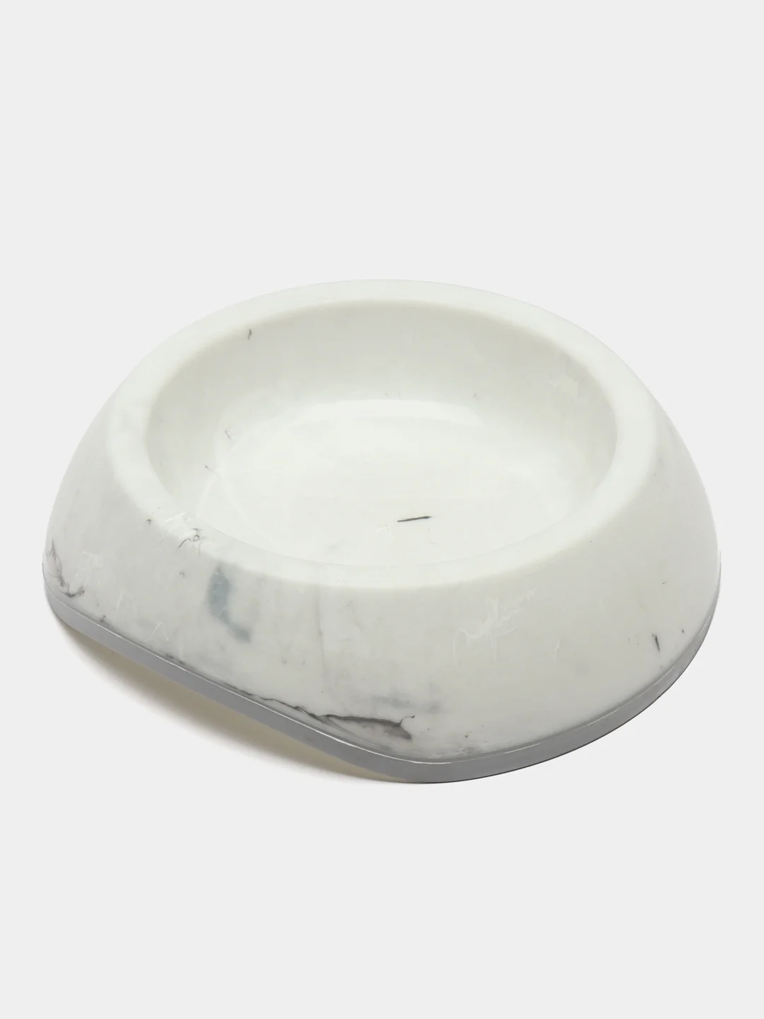 Серый меланж миска пластиковая DELICE CAT MARBLE 200мл