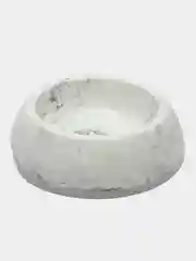 Серый меланж миска пластиковая DELICE-2 MARBLE 600мл