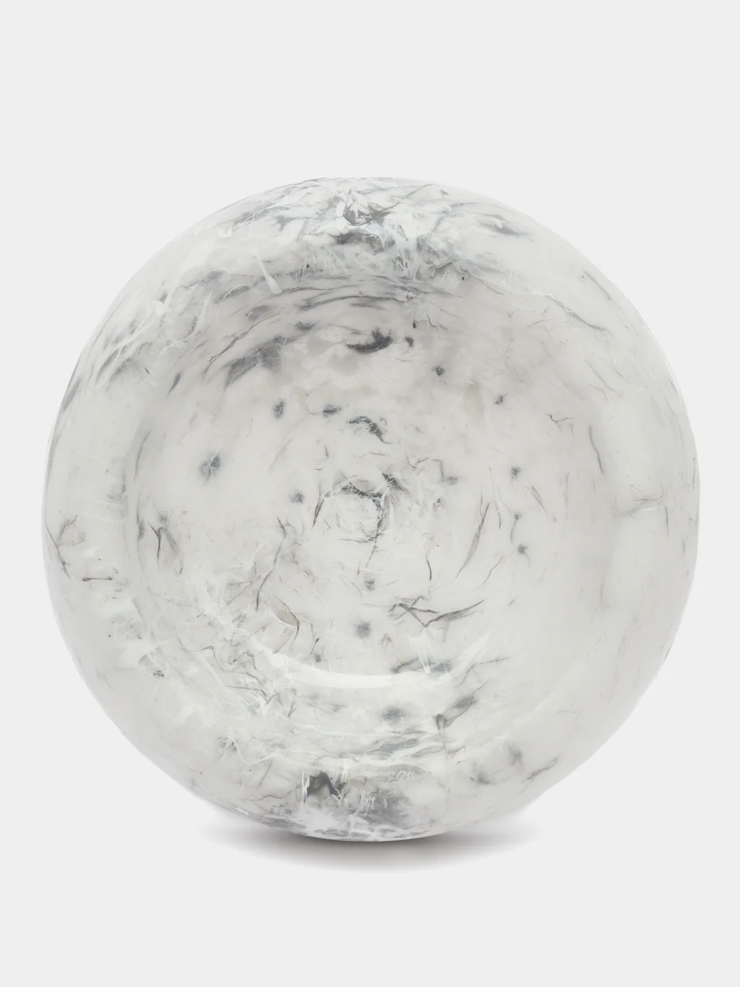 Серый меланж миска пластиковая DELICE-3 MARBLE 1200мл