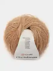 Золотистый хаки пряжа YarnArt Christmas 100% Полиамид 50г 142м
