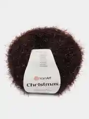 Коричневый пряжа YarnArt Christmas 100% Полиамид 50г 142м