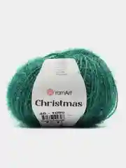 Лесной зеленый пряжа YarnArt Christmas 100% Полиамид 50г 142м