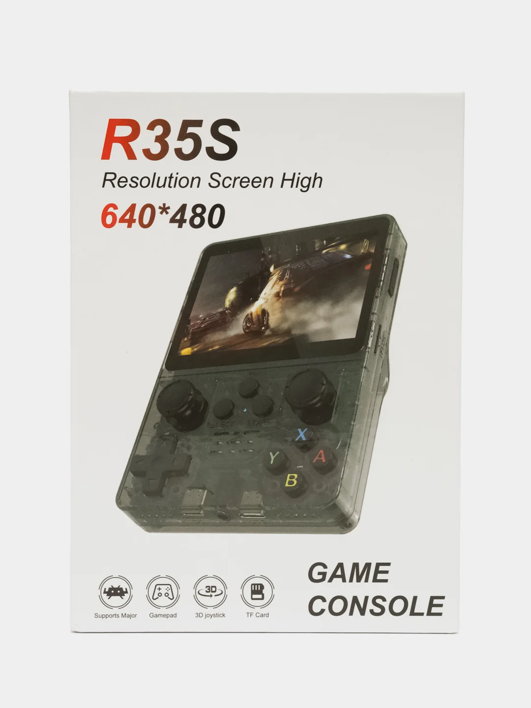 Белый портативная игровая консоль R35S Retro Портативная игровая консоль